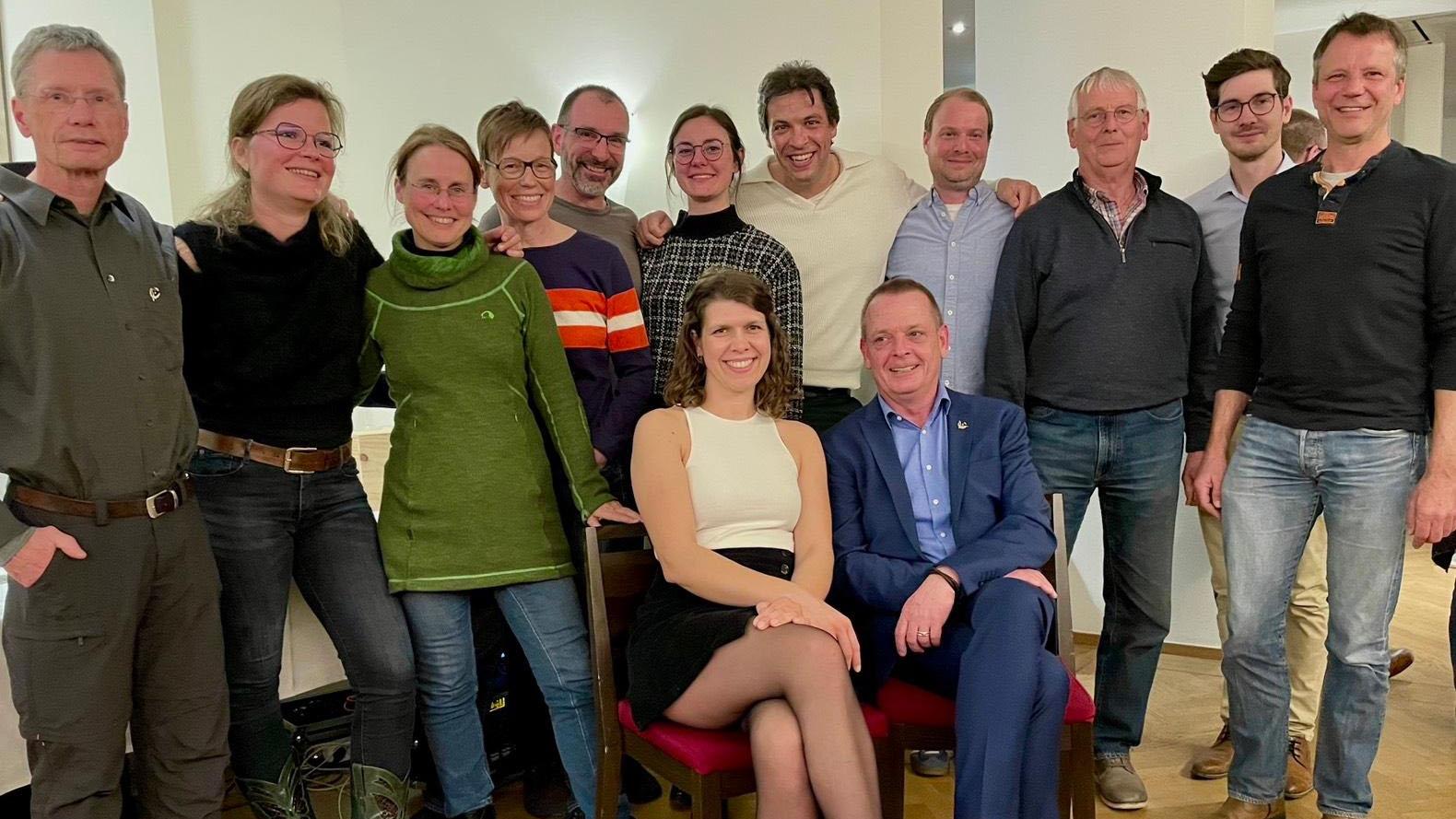 Gruppenfoto des neuen BRV-Vorstandes.
